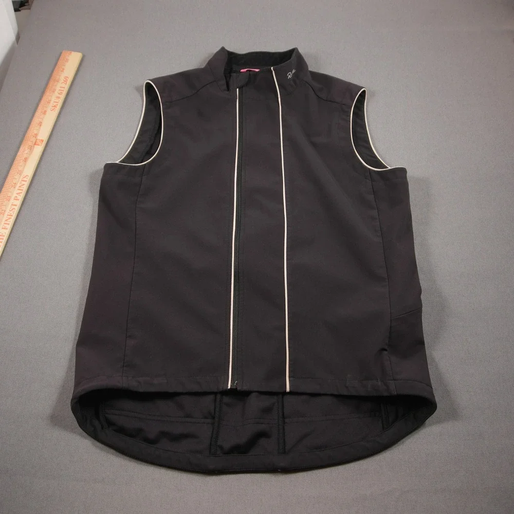 Rapha Full Zip Technical Cycling Men Vest L Black Performance